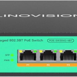 LINOVISION Interruptor Full Gigabit PoE