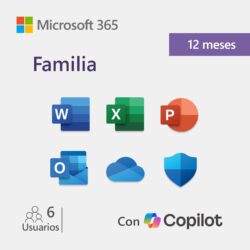 Microsoft 365 Familia (12 Meses) - Standard - 6 Usuarios