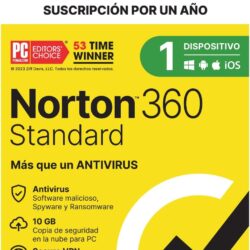 Norton Antivirus 360 Standard 10gb 1 Dispositivo 1 Año