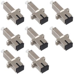 Adaptador híbrido de fibra óptica monomodo