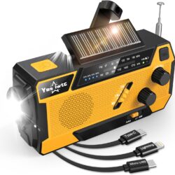 Radio de emergencia de manivela NOAA